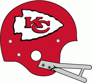 Kansas City Chiefs 1963-1973 Helmet Logo iron on transfers for fabric